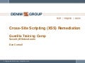 XSS Remediation