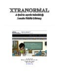 Xtranormal library program