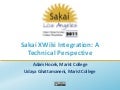XWiki Sakai Integration