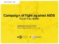 Fuck You SIDA (Lime winner)