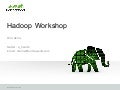 Yahoo! Hack Europe Workshop