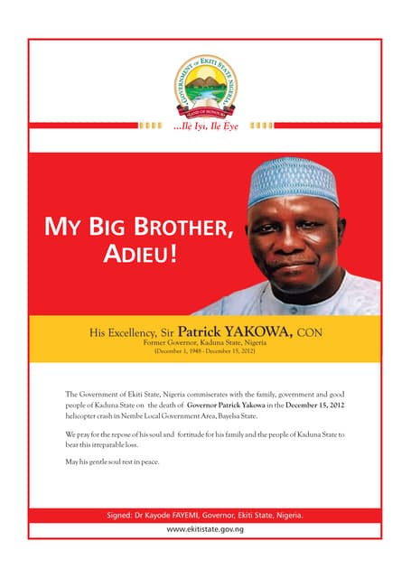 My Big Brother, Adieu