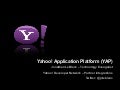 YAP Overview - Startups
