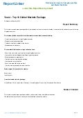 Yeast - Top 10 Global Markets Package