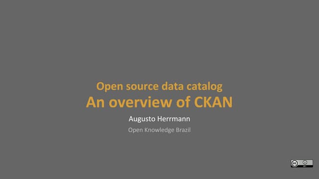 CKAN overview