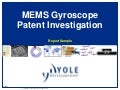 Yole mems gyro_patent_investigation_sample