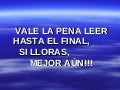 Yo te amo (spanish)