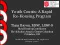 2.5 Rapid Re-Housing for Unaccompanied Youth: An Effective Housing Solution