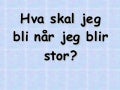 Yrkesvalg