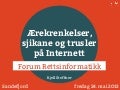 Ærekrenkelse, sjikane og trusler på Internett