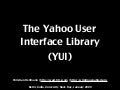 YUI introduction to build hack interfaces