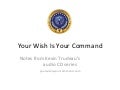 Your Wish Is Your Command (Powerpoint presentation)