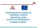 Zakon o trošarinama