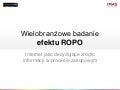 Badanie ROPO - Divante i IMAS