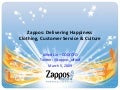 Zappos Preso 2009-03-05 Gartner