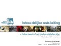 Inhoudelijke ontsluiting in het perspectie van zoeken.bibiotheek.be