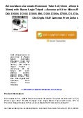 $$$ Zeikos macro automatic extension tube set 12mm 20mm  36mm with macro angle tripod + accessory kit for nikon af d40 d5000 d3100 d3000 d90 d300 d300s d7000 d3 d3s d3x digital slr cameras from zeikos  on sales