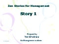 Zen Stories for Management Students 
