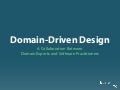 ZendCon 2011 UnCon Domain-Driven Design