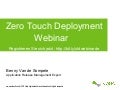 zero touch deployment™ – durch automatisierte Applikationsprozesse
