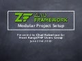 Zend Framework Modular Project Setup
