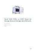 White Paper: Smart Style Office as iSCSI Target for Storage Array and Storage Area Network