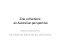 Zine collections: An Australian perspective