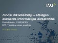 Zinoši datorlietotāji – atslēgas elements informācijas aizsardzībā