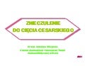 Znieczulenie do ciecia cesarskiego