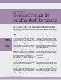 Zoektocht Naar De Onafhankelijke Taxatie - Kadenza