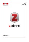 Zotero: un gestionnaire bibliographique libre