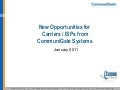 Zwana Unicom CommuniGate Systems Generic Carrier Presentation