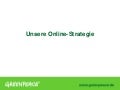 „Online-Strategie von Greenpeace“
