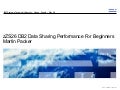 DB2 Data Sharing Performance for Beginners