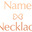 NameNecklace