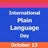 International Plain Language Day, profile picture