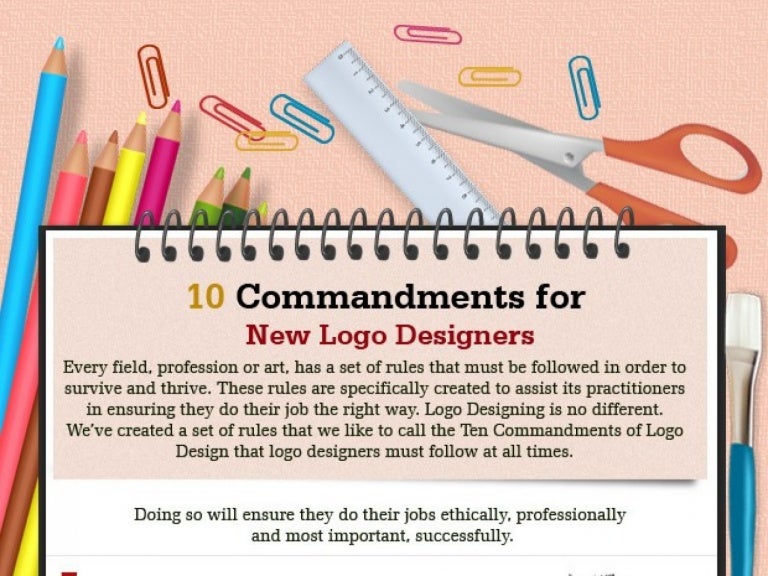 10 Commandments for New Logo Designers