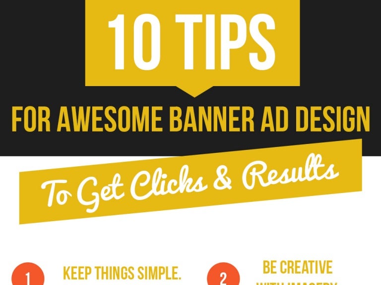 10 Tips For Awesome Banner Ad Design To Get Clicks Results