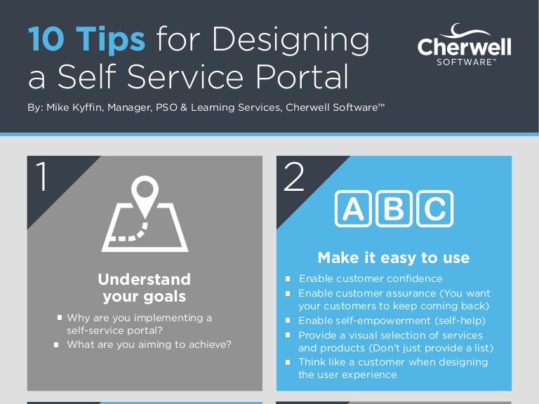 10 tips for designing a self service portal for your 10 tips for designing a self service portal for your