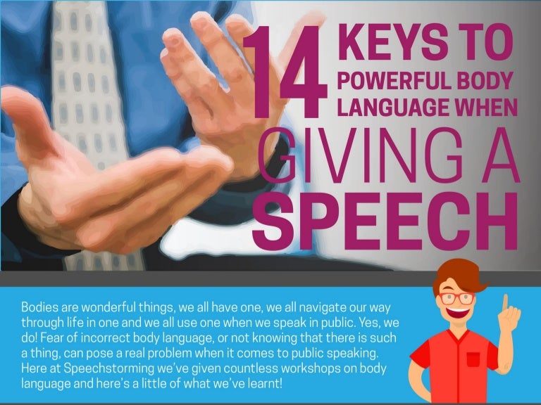 14 keys to powerful body language when giving a speech