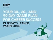 YOUR 30-, 60-, AND 90-DAY GAME PLAN...