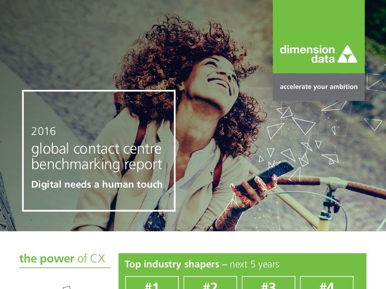 2016 Global Contact Centre Benchmarking infographic