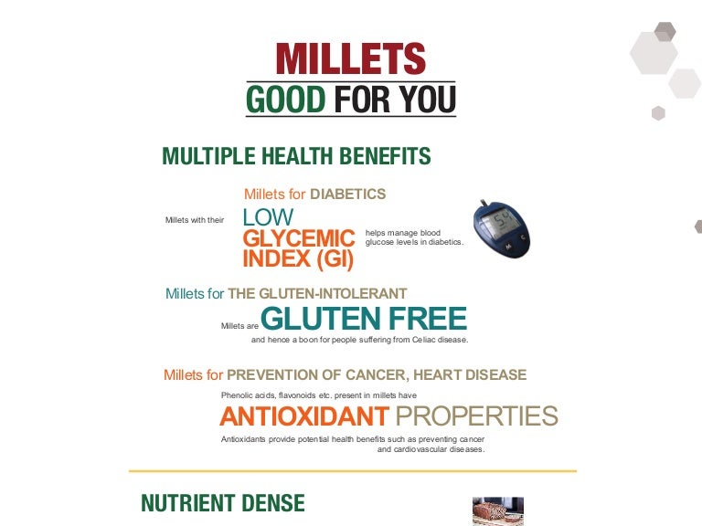 Millets, Good For You