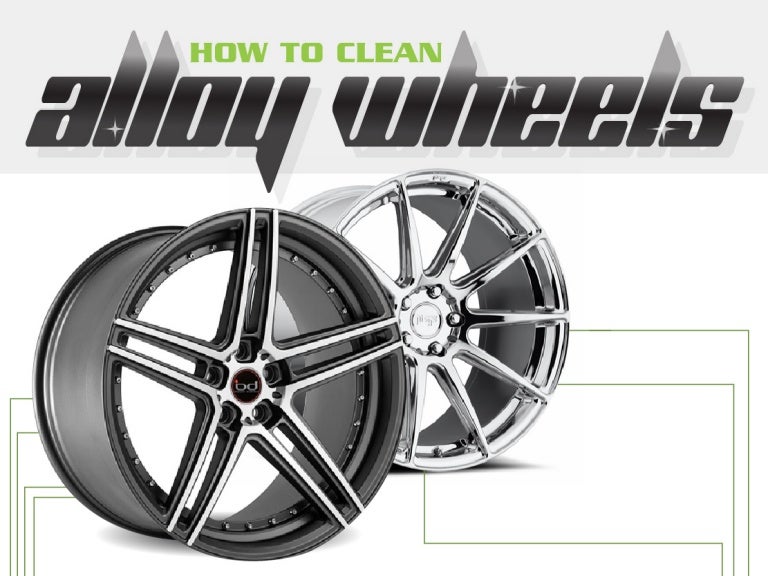 How to Clean Alloy Wheels
