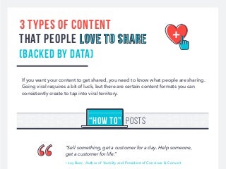 3 Types of Content That People Love to Share