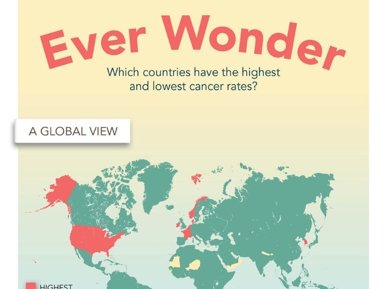 Countries With Lowest Cancer Rates In The World Cancerwalls Countries With Lowest Cancer Rates In The World Cancerwalls