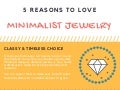 5 reasons to love minimalist jewelry