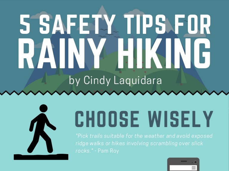 5 Safety Tips for Rainy Hiking