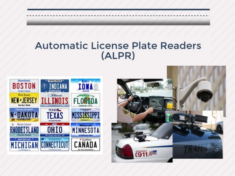 Automatic License Plate Reader ALPR Government RFP and Bids