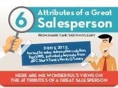6 Attributes of a Great Salesperson...